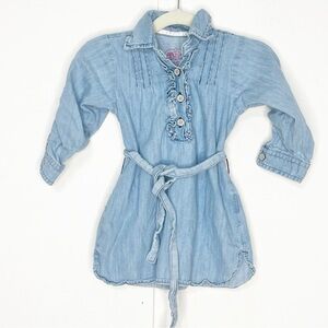 Ruffle Butts Chambray Dress‎